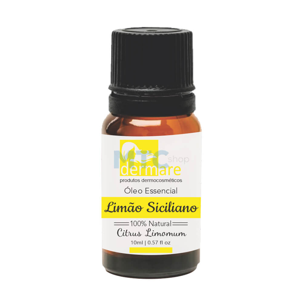 Óleo Essencial de Limão Siciliano - 10ml - Dermare