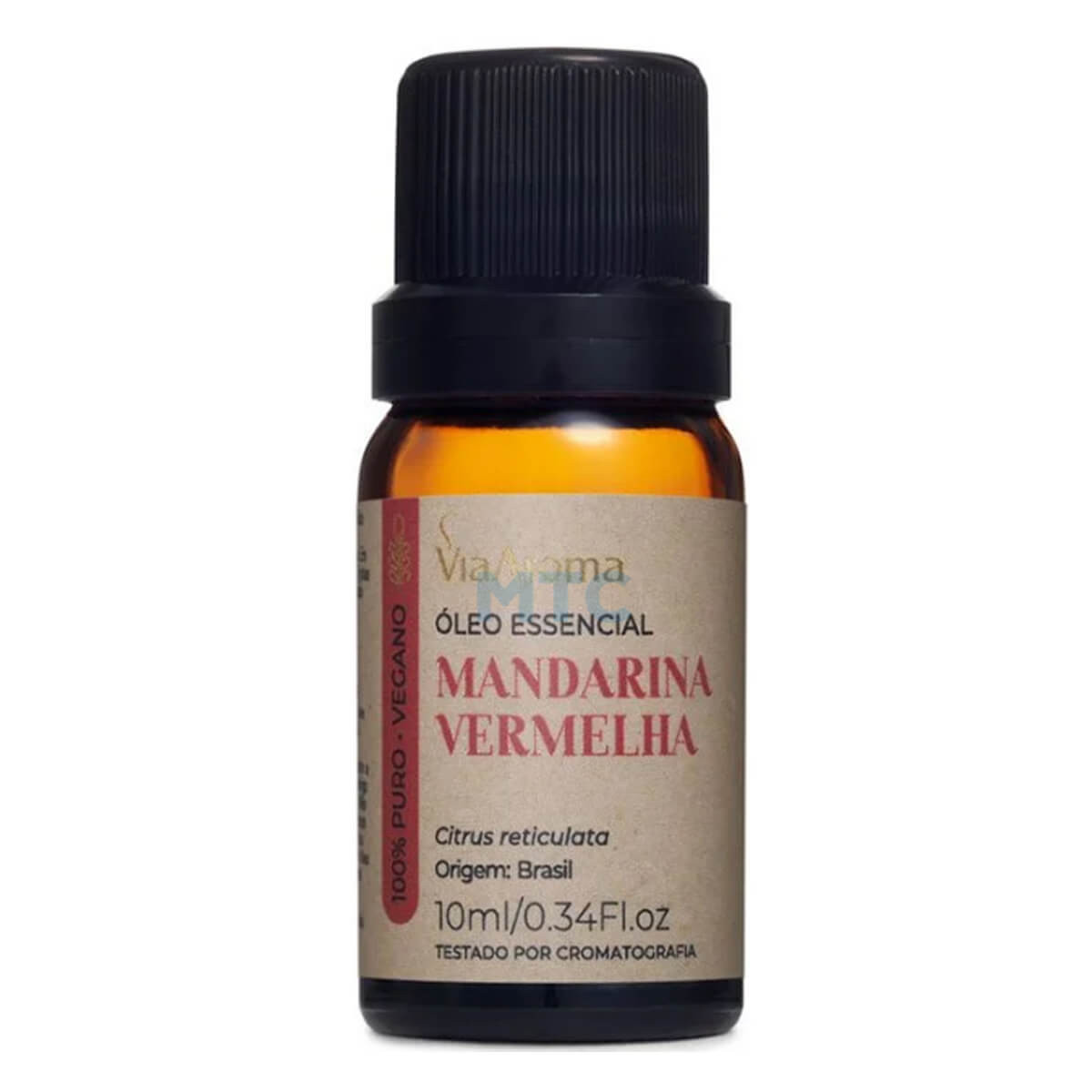 Óleo Essencial Mandarina Vermelha 10ml - Via Aroma