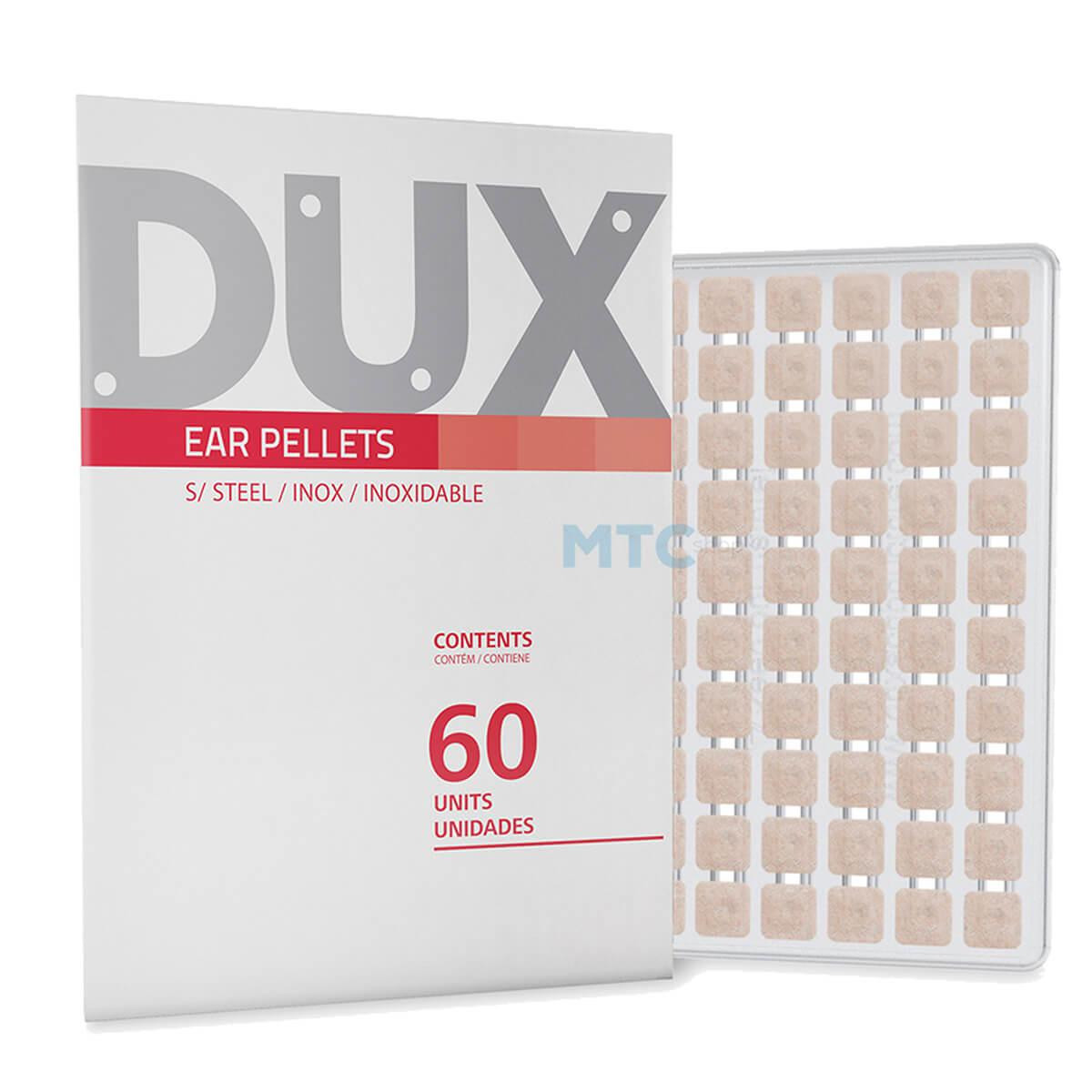 Placa Ponto Inox Para Auriculoterapia - 60un - DUX