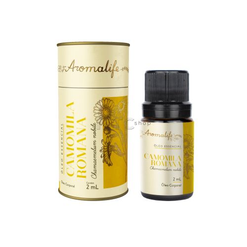 Óleo Essencial Camomila Romana - 02ml - AromaLife