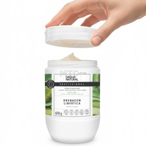Creme de Massagem C-Detox - 650g - D'Agua Natural