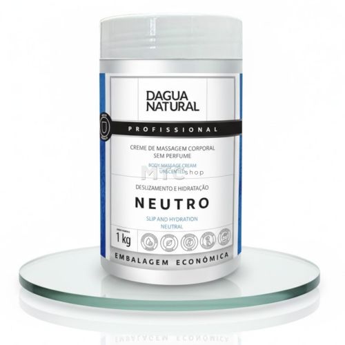 Creme de Massagem Neutro - 1kg - D'Agua Natural