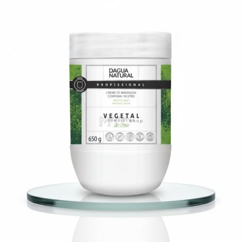 Creme de Massagem Neutro Vegetal - 650g - D'Agua Natural