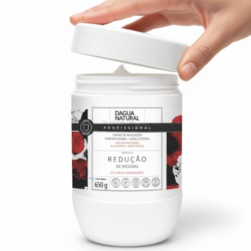 Creme de Massagem Pimenta Negra - 650g - D'Agua Natural