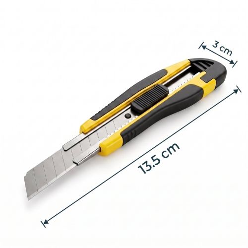 Estilete Estreito Profissional - 13 cm - Lamina 9mm