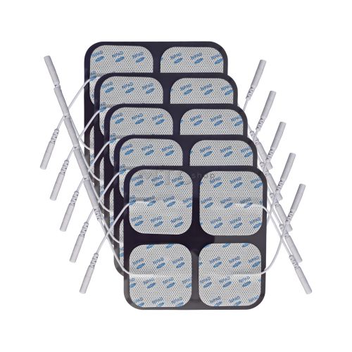 Kit 5 pacotes Eletrodo Gel Autoadesivo NPAD NKL 5x5 cm 4 peças