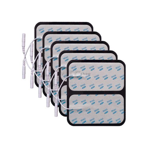 Kit 5 pacotes Eletrodo Gel Autoadesivo NPAD NKL 5x10 cm - Emb 2 peças