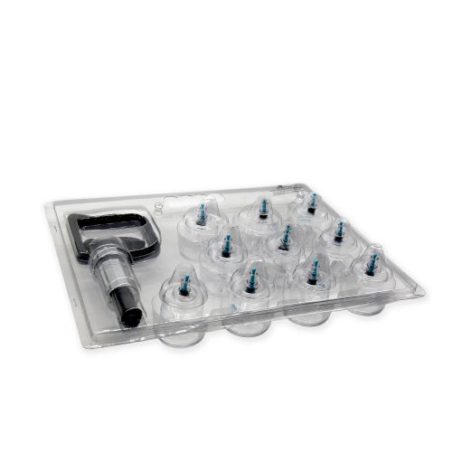 Kit ventosa C/10 Copos Blister - Zhenmed