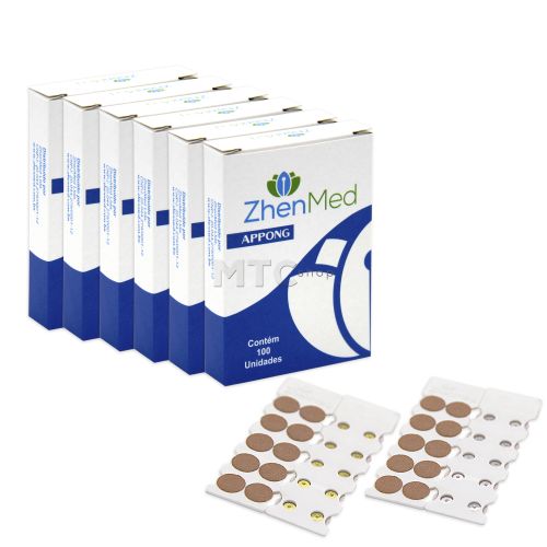 Kit 6 Caixas de Appong - 3 Ouros + 3 Pratas