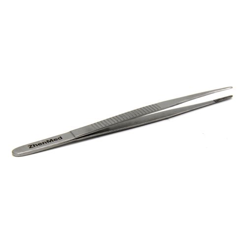 Pinça Anatômica Reta c/12cm Para Dissecação - ZhenMed