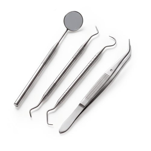 Kit Clínico Pinça Clínica Sonda - Fava