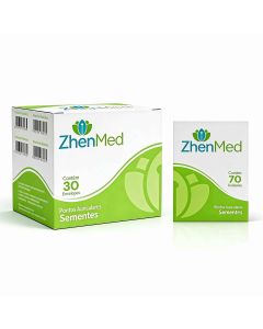 Ponto Semente Para Auriculoterapia - Caixa c/30 - ZhenMed
