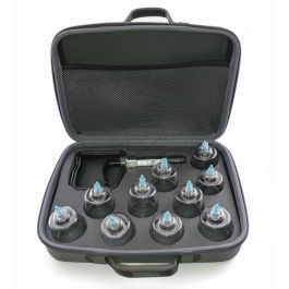 Kit Ventosa - c/10 Copos + Maleta ZhenMed