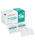 Álcool Swabs Para Assepsia c/100un - Uniqmed