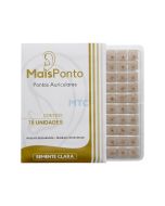 Placa Ponto Semente Clara Para Auriculoterapia Micropore Quadrado - 70un - MaisPonto