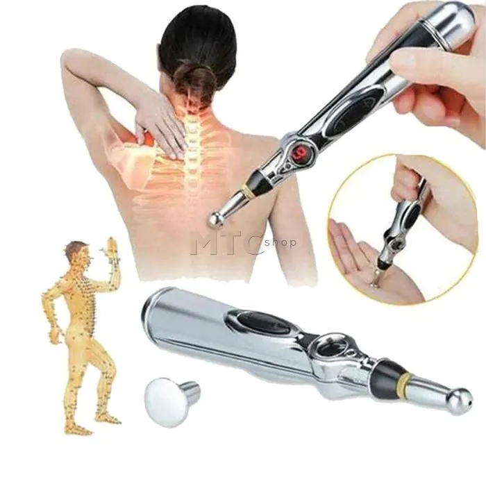 Caneta Eletrônica Massager Pen DF618 - BK