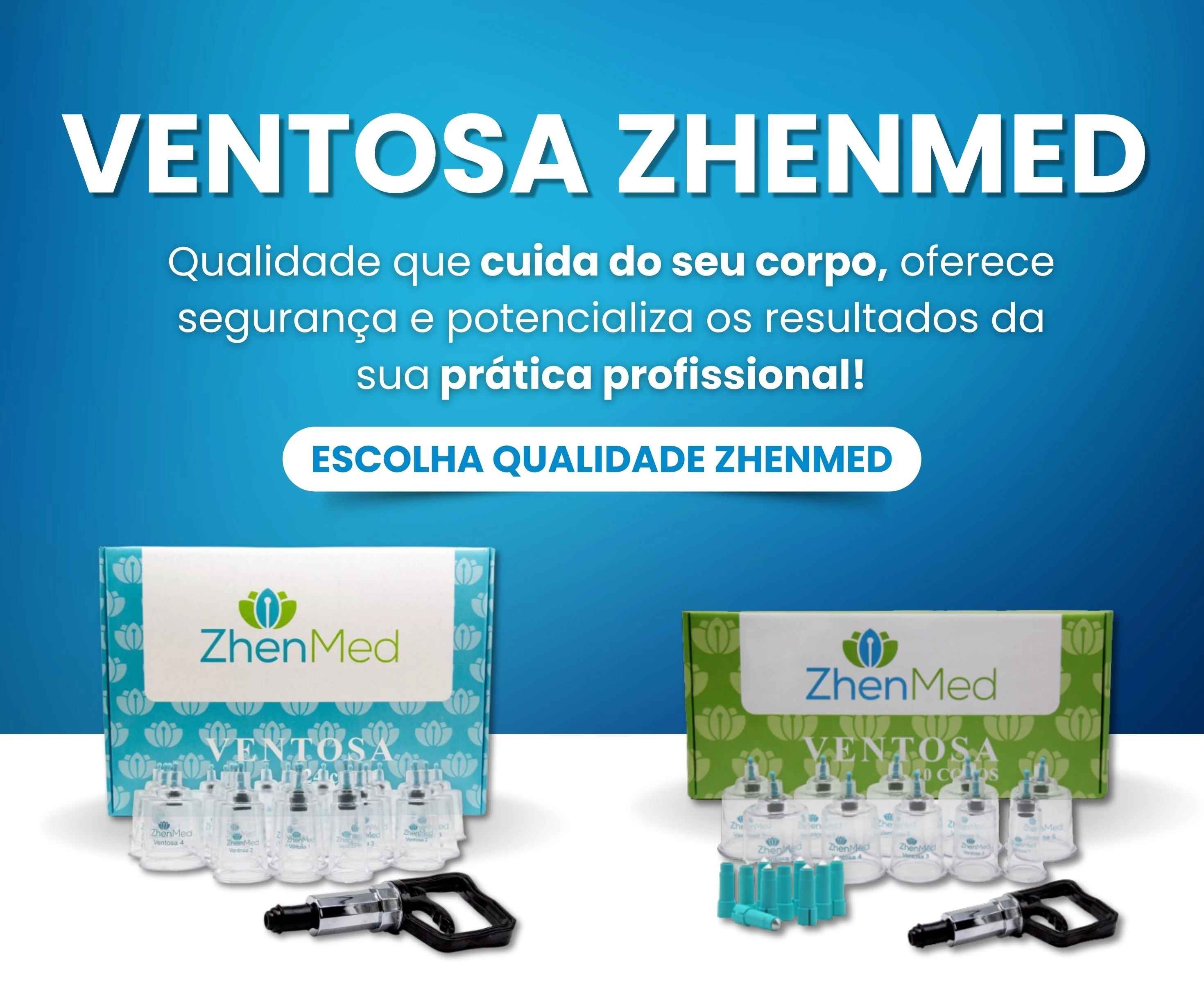 Ventosas ZhenMed – Qualidade e Segurança para Ventosaterapia