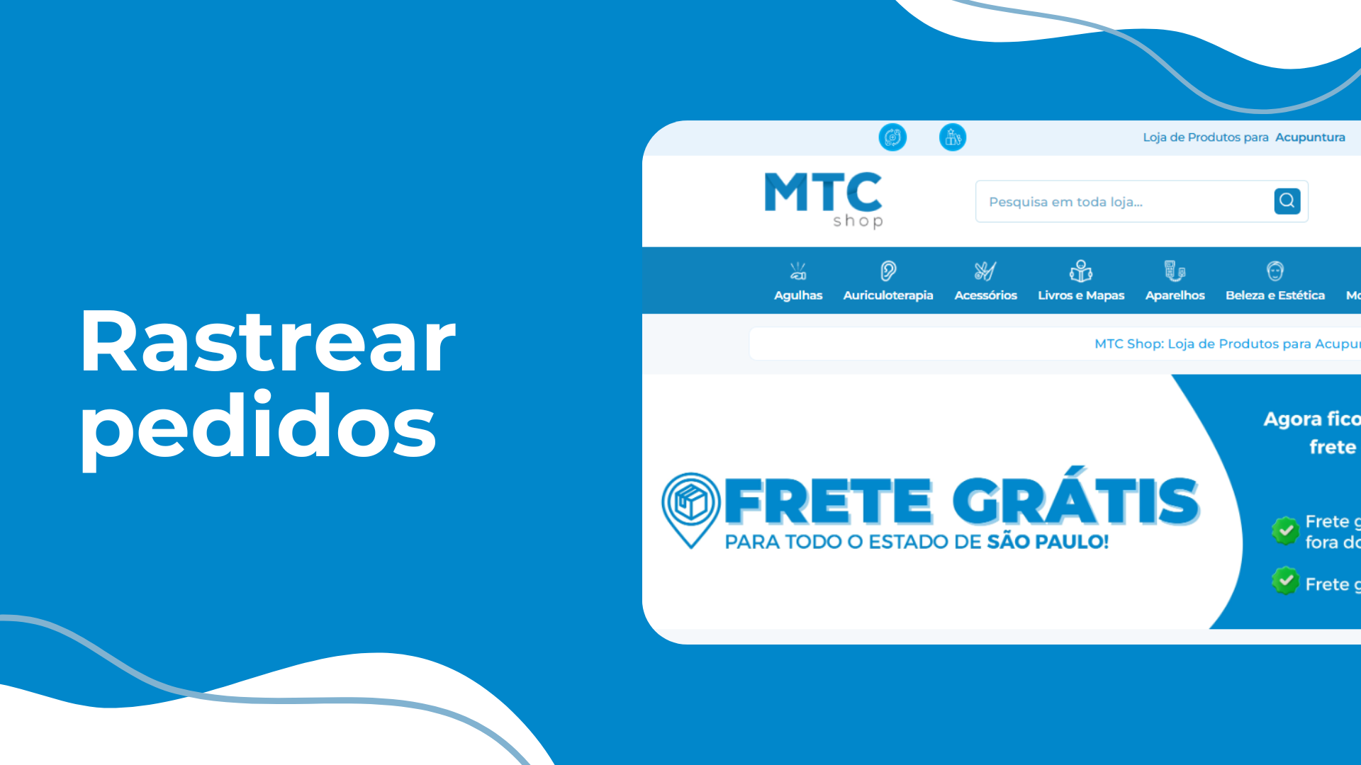 Como rastrear meu pedido?