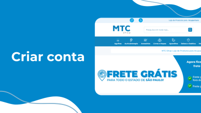 Como criar uma conta?